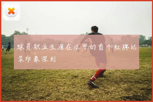 球员职业生涯在法甲的首个红牌记录印象深刻